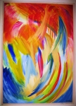 B40.Hjertestop. 70x100 cm. 5.000 Kr.
